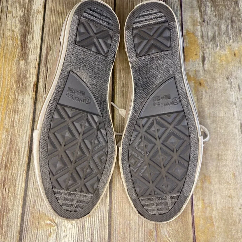 Converse One Star Tan Canvas Men's‎ Boat Shoe Size 8